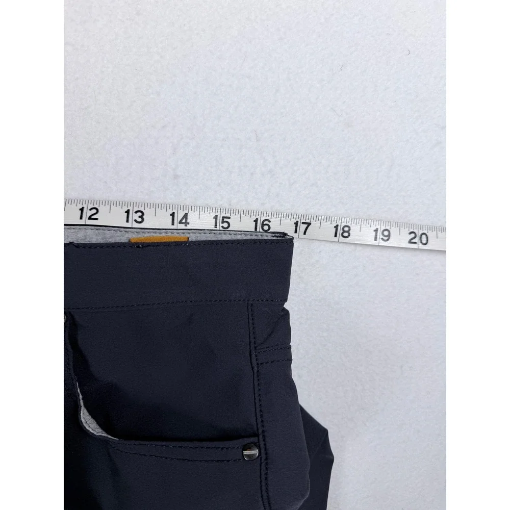 Tailor Vintage Mens Canaan Slim Fit Comfort Stretch Pants Grey 34x32 Nylon Blend
